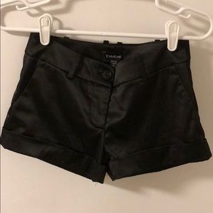 bebe Satin Shorts